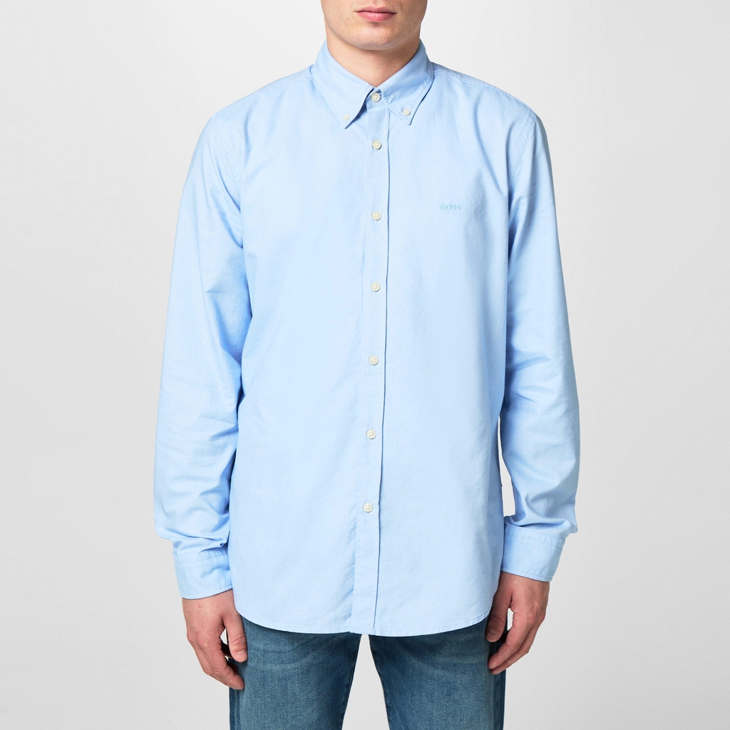 Hugo Boss Rickert Long Sleeve Shirt - Blue 460